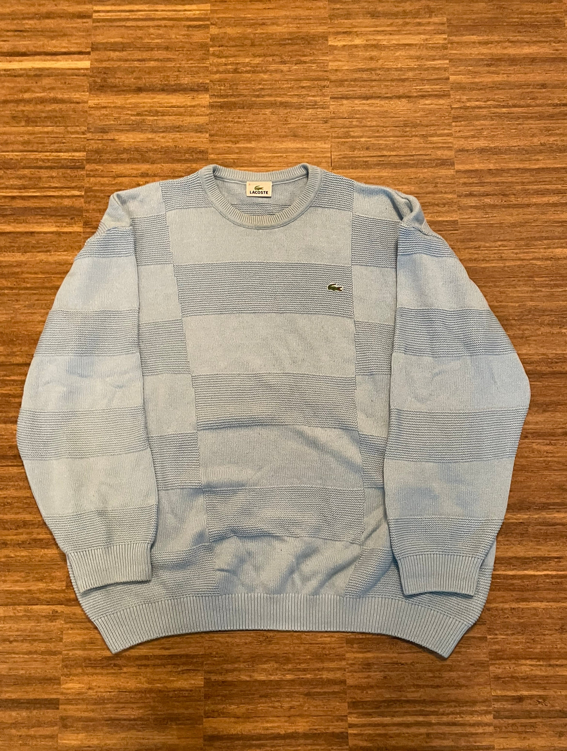 Lacoste Sweater baby blue (L)
